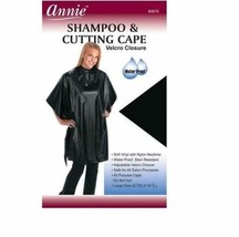 Annie Shampoo Cape #3913 - Black - $8.99