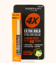 Absny Poppy &amp; Ivy 4X Extra Hold Eyelash Glue Strong Hold Up To 48 Hrs EGLA09 - £2.38 GBP
