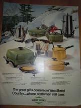 West Bend Appliances Holiday Gifts Print Magazine Ad 1969 - $9.99