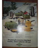 West Bend Appliances Holiday Gifts Print Magazine Ad 1969 - £7.89 GBP