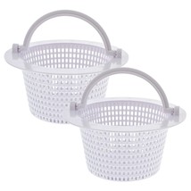 Swimming Pool Skimmer Replacement Basket With Handle, 2 Pack - Above Ground Pool - £27.32 GBP