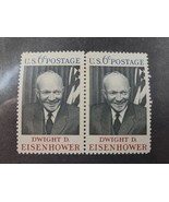 US Dwight D Eisenhower 6c 1969 (2) - $31.19 MXN