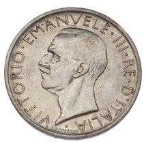 1927-R Italie Argent 5 Lire En Au État Km #67.2 - $44.82 CAD