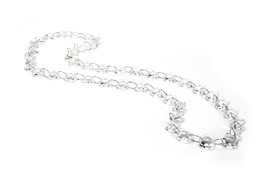 David Tutera Crystal Garland Clear With Silver Rings 36 Inch - £29.90 GBP