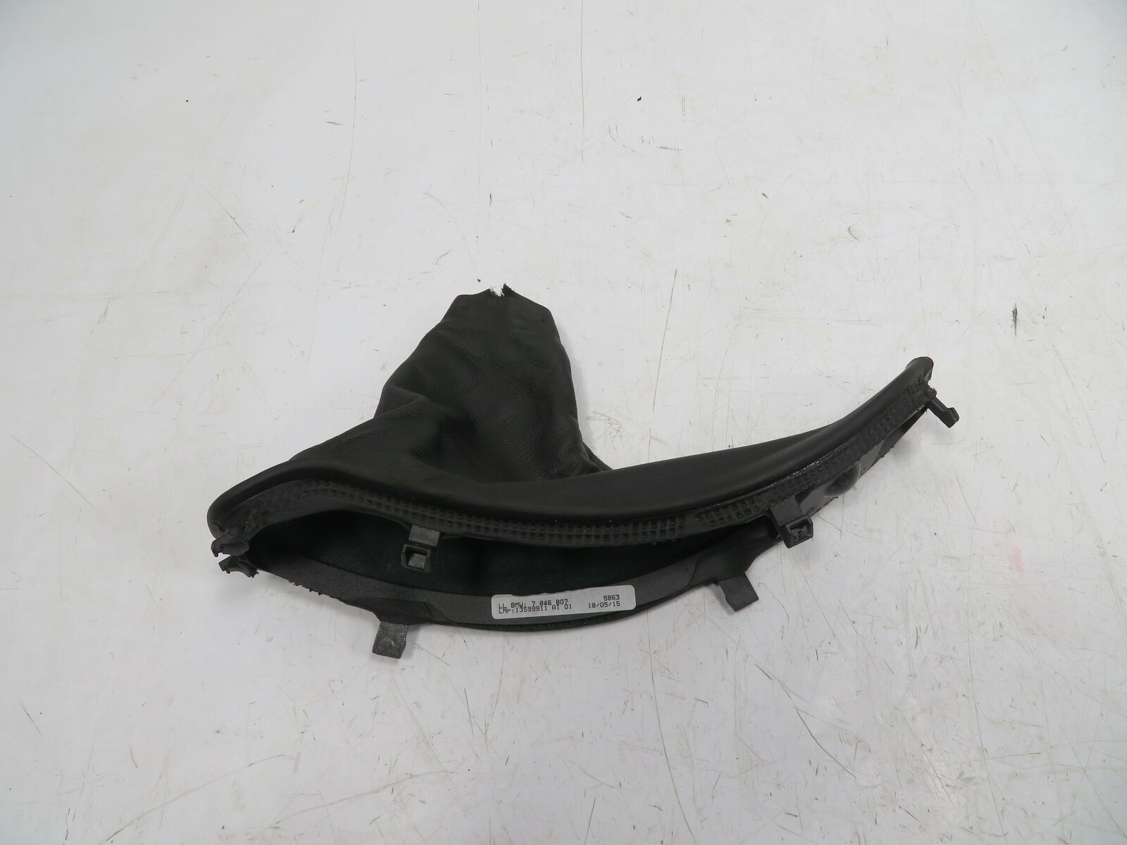 BMW 320i F30 Boot, Parking Lever, E-Brake Leather Black 7846807 - $23.99