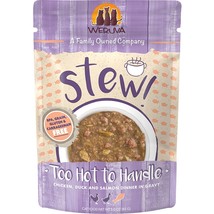 Weruva Cat Stew! Too Hot To Handle Chickenm, Duck and Salmon 3oz. Pouch (Case of - £30.03 GBP