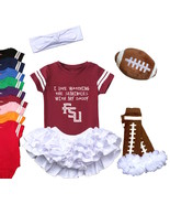 Florida State  Seminoles  FSU Girls Watching With Daddy Onesie Set - €19,04 EUR+