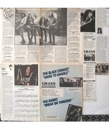 BLACK CROWES ~ 13 Color and B&amp;W Clippings, Articles, Sheet Music from 19... - £4.57 GBP