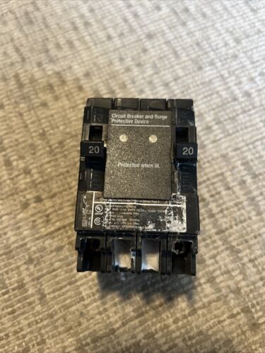 Siemens Circuit Breaker And Surge Protective Device - 20A - 2Pole - 120/... - $49.50