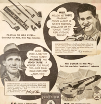 1944 Prince Albert Pipe Tobacco Advertisement WW2 Era Guitars Pipes DWP7A - $562.94 MXN