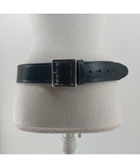 Perfect Fit Black Men&#39;s Genuine Leather Work Casual Belt 36 - $18.70