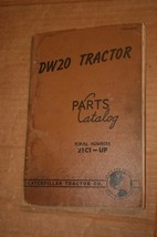 CAT Caterpillar DW20 Tractor  Parts Catalog  Ser.No.21C1-UP Form 30165 Manual - £27.69 GBP