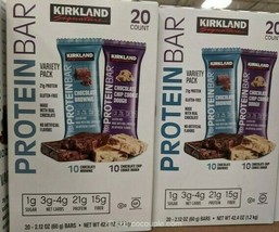 2 Pack Kirkland Signature Variety Pack Protein Bar - £52.16 GBP
