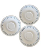 Three (3) ~ Vintage ~ Corelle By Corning ~ BLUE SNOWFLAKE GARLAND ~ 6&quot; S... - $38.10 CAD