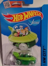 Mattel 2015 Hot Wheels The Jetsons Capsule Car HW City 57/250 Green NIP - £6.22 GBP