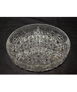 Vintage LUMINARC France DAISY &amp; BUTTON 3-Part Relish Dish Tray 7.5&quot; Roun... - $16.81