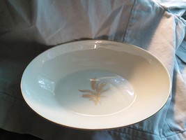 Lenox Oval Vegetable Bowl 9&quot; R442 Wheat Pattern - £22.50 GBP