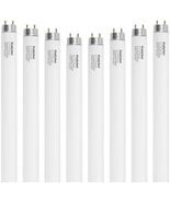 8 PACK 24" F17T8/DL Fluorescent Light Bulb T8 17W Bi-Pin 6500K Daylight ... - $49.40