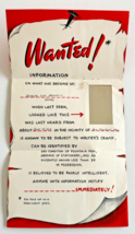 1949 Why Not Write Me? Hallmark Card Foldout with Mirror Used - £19.43 GBP