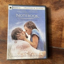 The Notebook (DVD 2004) Platinum Series Ryan Gosling Rachel McAdams James Garner - £2.78 GBP
