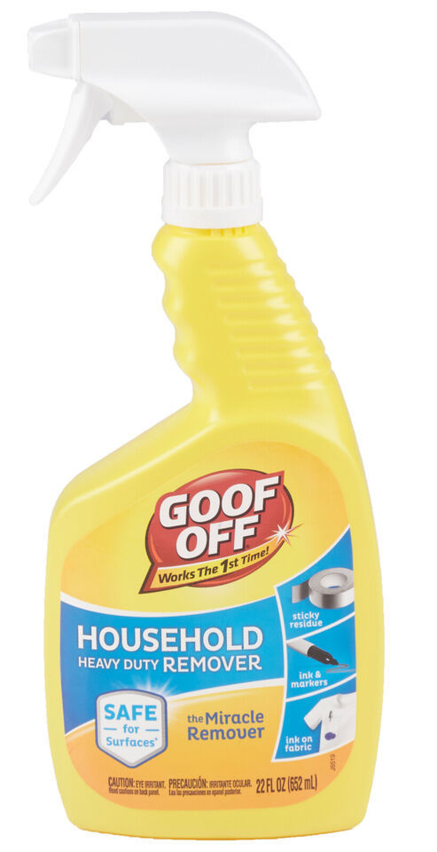 Goof Off Heavy Duty Cleaner &amp; Ink &amp; Sticky Remover, 22 fl Oz Spray Bottle - $12.79