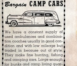 Flxible Co Bargain Camp Cars Ohio 1948 Advertisement Automobilia DWEE17 - £11.98 GBP