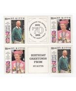 ST. KITTS, Set of 6 Stamps, MNH, AH 577 - $11.09