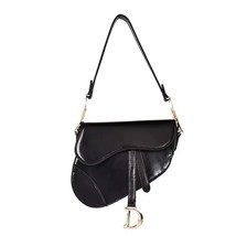  Designer PU Leather Saddle Bag  Fashion Female  Bag Strap Messenger Cross Body  - £155.97 GBP