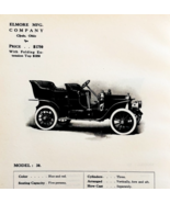 1908 Elmore MFG Company Model 30 Print Catalog Advertisement Automobilia... - €25,75 EUR