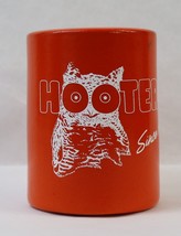 Hooters Since 1983 Koozie Beer Drink Can Holder Orange Foam Insulator - £23.59 GBP