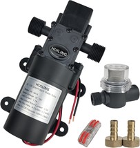 Dc 12V Diaphragm Pump, Self-Priming Pump With Filter Quick Connection Te... - $34.08