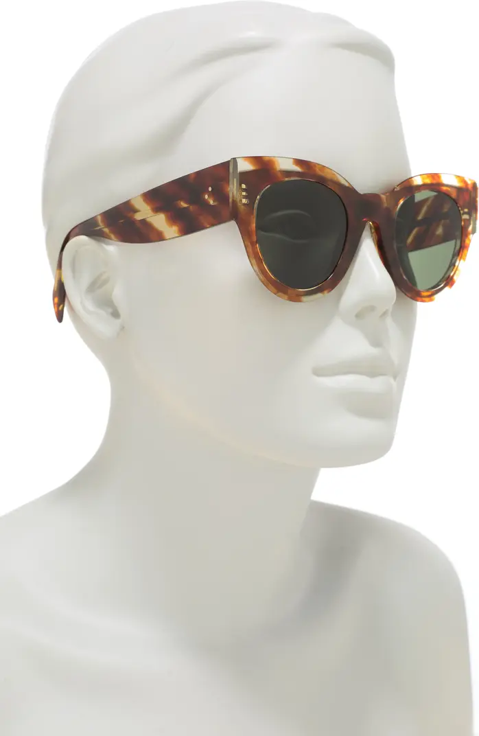NEW CELINE SUNGLASSES CL40008I 56N WOMEN HAVANA ROUND CL 40008I 56N Celine | Accessories | New Celine Sunglasses Cl4008i 56n  main image 2