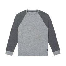 Club Monaco Mens Heather Grey Colorblock Crewneck Shirt Sz XL XLarge 3561-4 - $59.35