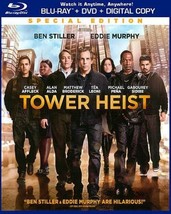 Tower Heist (Blu-ray/DVD, 2012, 2-Disc Set (No Digital Copy) Ben Stiller - £5.11 GBP