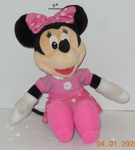 Fisher Price Mattel 2010 Singing Minnie Mouse Plush 13&quot; Disney Hotdog Song - £18.87 GBP