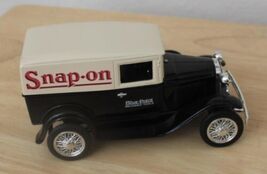 SNAP ON TOOLS 1929 FORD MODEL A DELIVERY VAN COIN BANK BOX 1:25 JC110 - $24.95