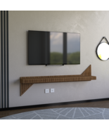 Batamex Parametric 65 inch Floating Shelf TV Unit Modern Geometric Woode... - €303,57 EUR