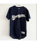 NWT Vintage 90s Majestic Team MLB Milwaukee Brewers Jersey USA Made Mens... - $49.99