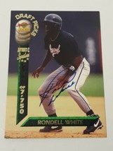 Rondell White Montreal Expos 1994 Signature Rookies Certified Autograph Card #98 - £3.88 GBP