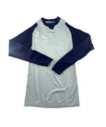Reebok Play Dry Shirt Womens Small Blue Pullover Long Sleeve Activewear ... - $6.70