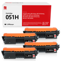 4 Pack Toner Cartridge for Canon 051H ImageCLASS MF267ic MF269dw MF263dn MF264dw - £55.86 GBP