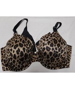 Secret Treasures Back Smoothing T-Shirt Bra Animal Print Women&#39;s Size 42D - $228.08 MXN