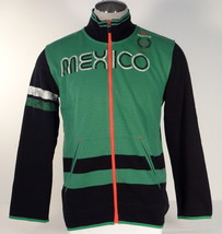 Puma Green Mexico Football Federation Zip Front Kicker Track Jacket Men&#39;... - $99.99