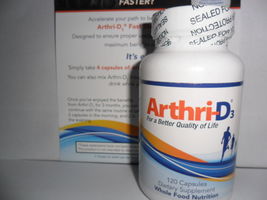 Arthri-D3 Dietary Supplement 120 Capsules  - £44.76 GBP