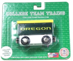 1 Officially Licensed College Team Trains Oregon Go Ducks Compatible Woo... - $19.99