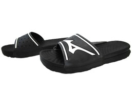 Mizuno Relax Slide 2 Sports Sandals, Black White Slides for Activewear /... - £27.97 GBP