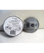 Pass &amp; Seymour 4&quot; Round Weatherproof Outlet Box With Cover Gray - $19.80