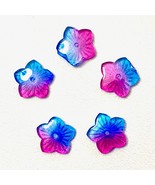 Rainbow Acrylic Star Beads .5&quot; (QTY 5) - €5,96 EUR