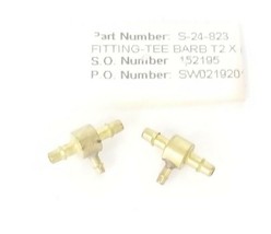 LOT OF 2 NEW GENERIC S-24-823 FITTINGS-TEE BARB T2 X (2 X T3) - £12.53 GBP