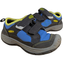 Kids Keen Speed Hound Blue Shoes Depths Young Little Size 9 No Tie Strap - £26.71 GBP